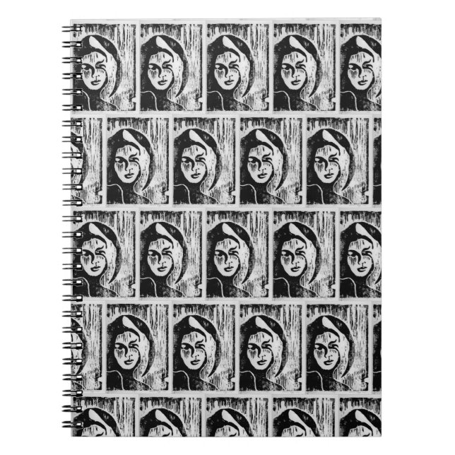 Sci-Fi - Fantasy Poes Lanore und Annabelle Lee Notizblock (Vorderseite)