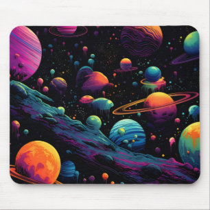 Sci-Fi-Farbraum Mousepad