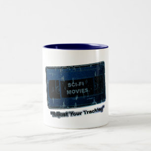 Sci-Fi-Filme Blau Zweifarbige Tasse