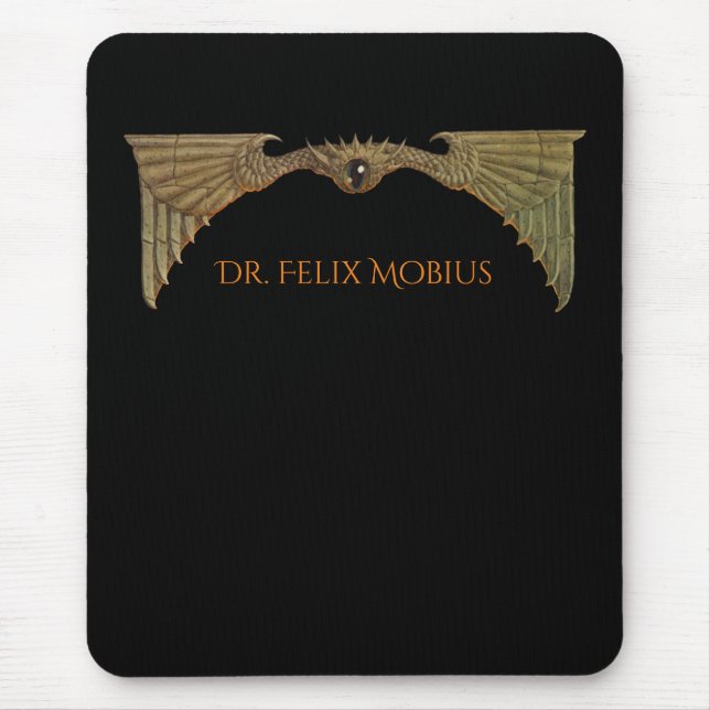Sci Fi Flying Eye Personalisiert Mousepad (Vorne)