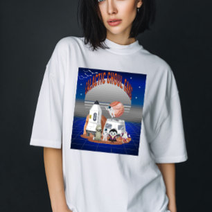 Sci-fi Galactic Ghoul Gang Space Crew T-Shirt