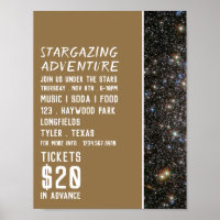 Sci-Fi Galaxy, Planetarium Eventwerbung