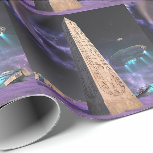 Sci fi gift wrap geschenkpapier (Von Creator hochgeladen)