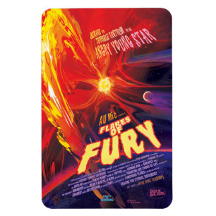 Sci-Fi Horror Film und Werbung, Fury-Fackeln Magnet