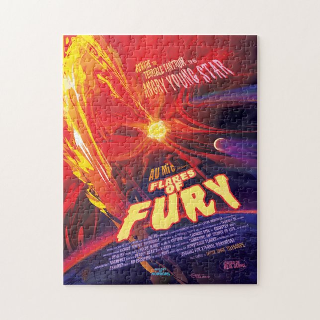 Sci-Fi Horror Film und Werbung, Fury-Fackeln Puzzle (Vertikal)