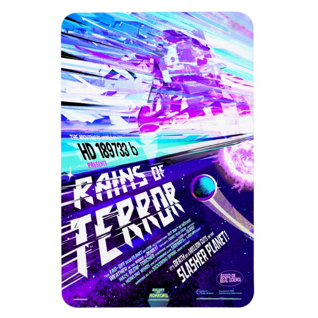 Sci-Fi Horror Film und Werbung, Terroranschläge Magnet (Vertikal)