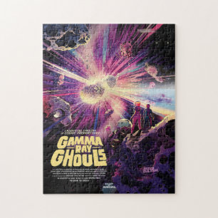 Sci-Fi Horror Movie Ad, Gamma Ray Ghouls Puzzle