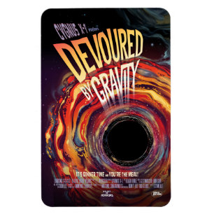 Sci-Fi Horror Movie Ad, gravity Magnet