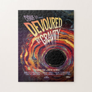 Sci-Fi Horror Movie Ad, gravity Puzzle