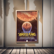 Sci-Fi Horror Movie Ad, The Roasted Planet