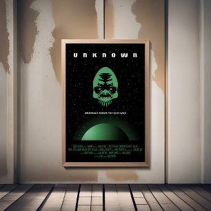 Sci-Fi Horror Movie Ad, unbekannt Fotodruck