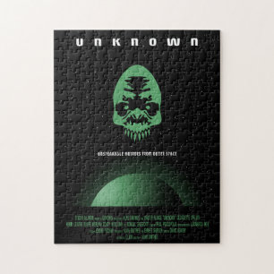 Sci-Fi Horror Movie Ad, unbekannt Puzzle