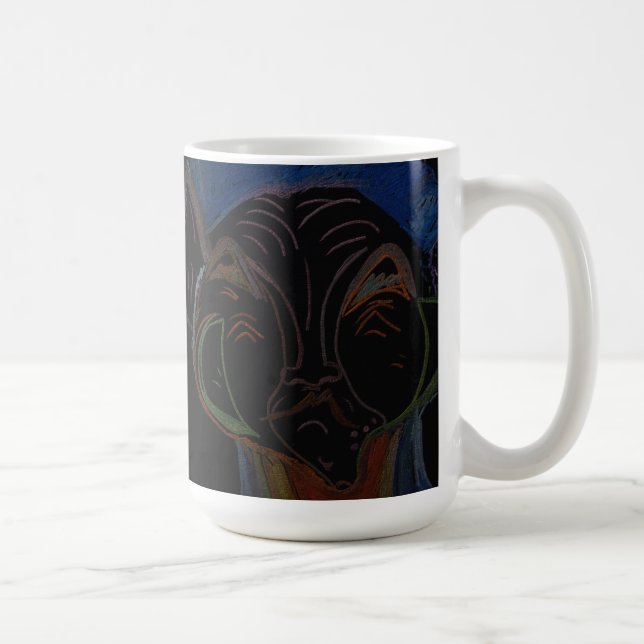 Sci-Fi-Hybrid-Tasse Kaffeetasse (Rechts)