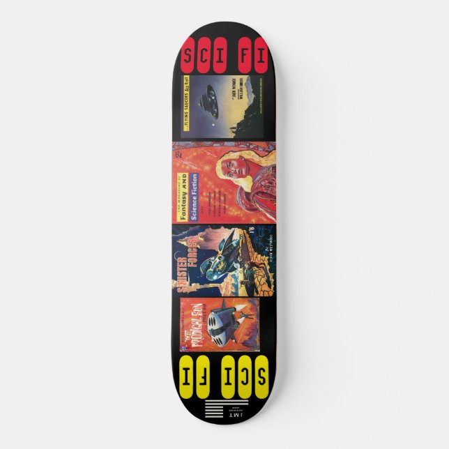 SCI FI JMTSK8 KOOLKID MERCH 8 1/4" Skateboard Deck (Vorderseite)