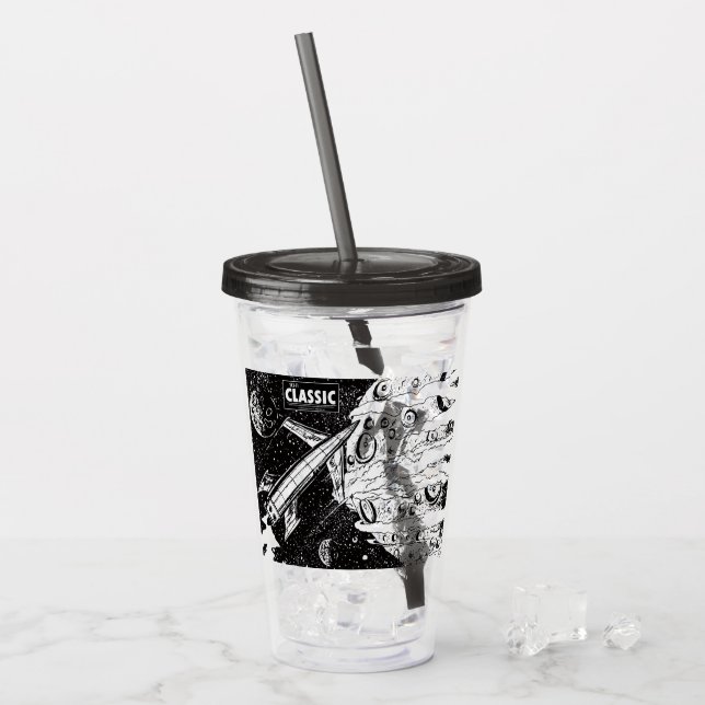 SCI-FI Klassischer Acrylbecher Acryltrinkbecher (Vorderseite Ice)