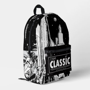 SCI-FI Klassischer Retro-Rucksack Bedruckter Rucksack