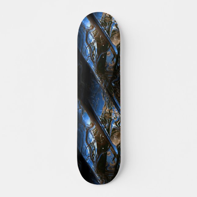 Sci-Fi Metal Art 2-1 Skateboard (Vorne)