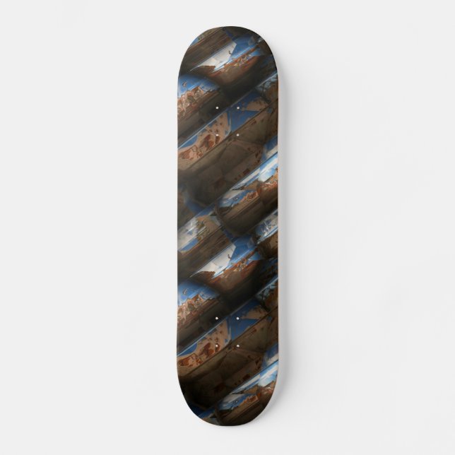 Sci-Fi Metal Art 2-5 Skateboards (Vorderseite)