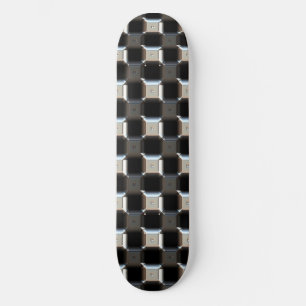 Sci-Fi Metallmuster 1 Skateboards