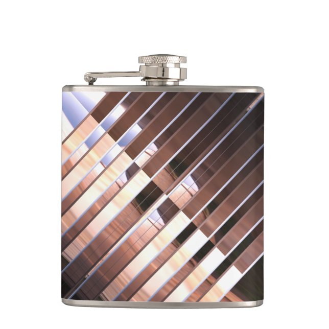 Sci-Fi MM 22 Wrapped Flask Flachmann (Vorderseite)