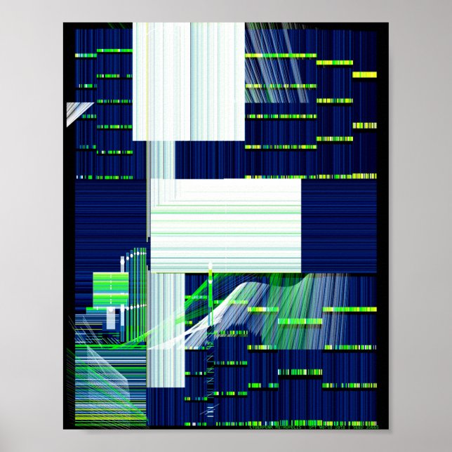 Sci-Fi Neo-Metropolis Poster  (Vorne)