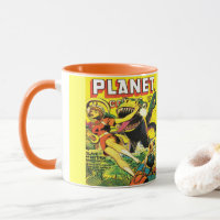 SCI FI PLANET COMIC GRAPHIC ART COVER DESIGN