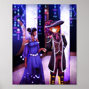 SCI Fi Prom Datum Poster