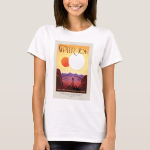 Sci-Fi-Reise-Werbung, Planet Kepler-16b T-Shirt