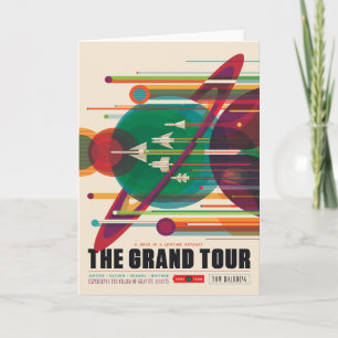 Sci-Fi-Reise-Werbung, The Grand Tour Karte