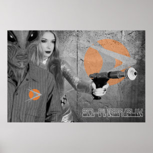 Sci-Fi Republik "Ray-Gun and 33" Design Poster