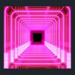 Sci-Fi Retro 3D: Pop Art Illustration Poster<br><div class="desc">3D-Illustration Hintergrund für Werbung und Tapete in 80er Retro und sci fi Pop Kunstszene. 3D-Darstellung im dekorativen Konzept. Treten Sie ein in den 80er Retro Futuristic Scene: Glühende Hintergründe für Werbung & Mehr. 80er SciFi Art: Elektrische Hintergrundbeleuchtung Futuristische Werbung, Retro Glamour. Hintergrund, abstrakt, Technologie, Mode, Party, Bauwesen, Gebäude, Innenraum, Raum,...</div>