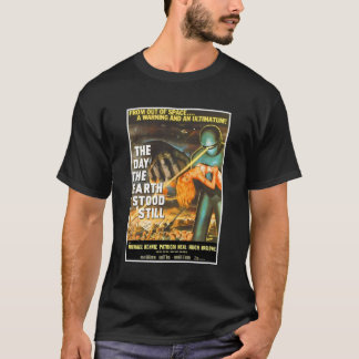 Sci Fi Roboter Halloween Earth Invasion Science Fi T-Shirt