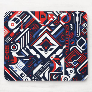 Sci-Fi-Schnittmuster Mousepad