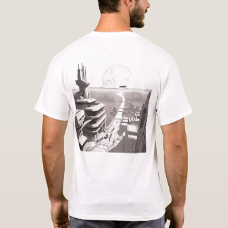 Sci-Fi-T - Shirt durch das Universum 02 A Zurück