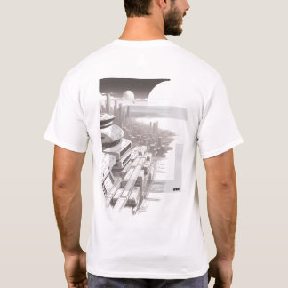 Sci-Fi-T - Shirt durch das Universum 02 D zurück