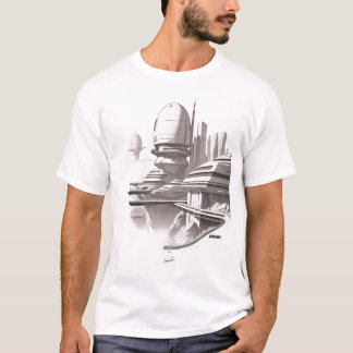 Sci-Fi-T - Shirt durch das Universum 03 A Front