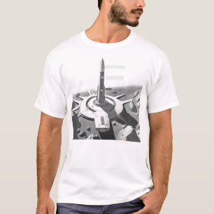 Sci-Fi-T - Shirt durch das Universum 03 E, Vorders