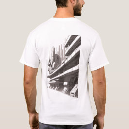 Sci-Fi-T - Shirt durch das Universum 03 F zurück