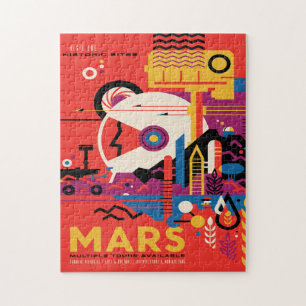Sci-Fi Travel Ad, Mars Puzzle