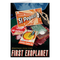 Sci-Fi Travel Ad, Planet 51 Pegasi b