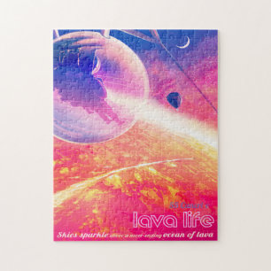 Sci-Fi Travel Ad, Planet 55 Cancri e Puzzle