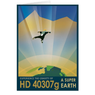 Sci-Fi Travel Ad, Planet HD 40307g