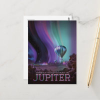 Sci-Fi Travel Ad, Planet Jupiter