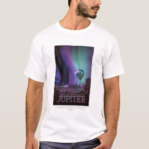 Sci-Fi Travel Ad, Planet Jupiter T-Shirt