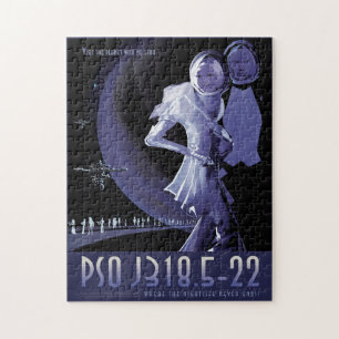 Sci-Fi Travel Ad, Planet PSO J318.5-22 Puzzle