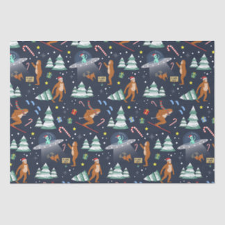 Sci-Fi Weihnachten | Big Foot, Außerirdischen & Re Seidenpapier