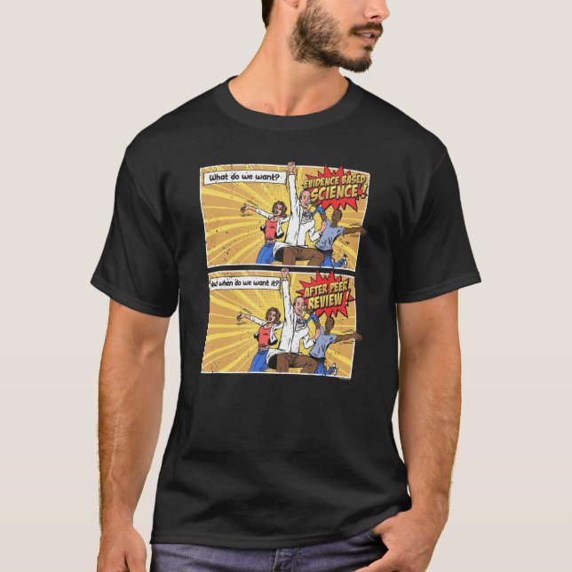 Science After Peer Review  Science T-Shirt (Vorderseite)