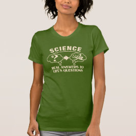Science Answers Shirt - wählen Sie Stil & Farbe