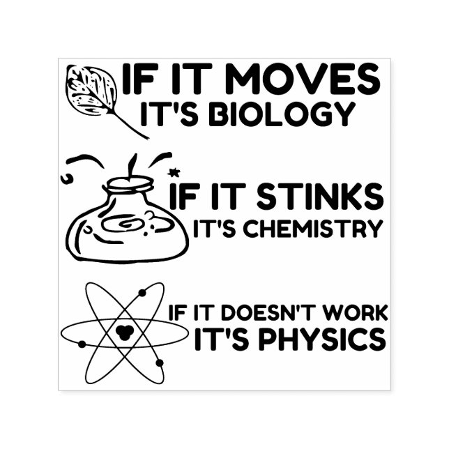 SCIENCE BIOLOGY CHEMISTRY PHYSICS PERMASTEMPEL (Design)