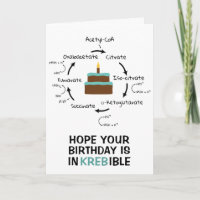 Science Birthday Krebs Zyklusbiologie Lehrer